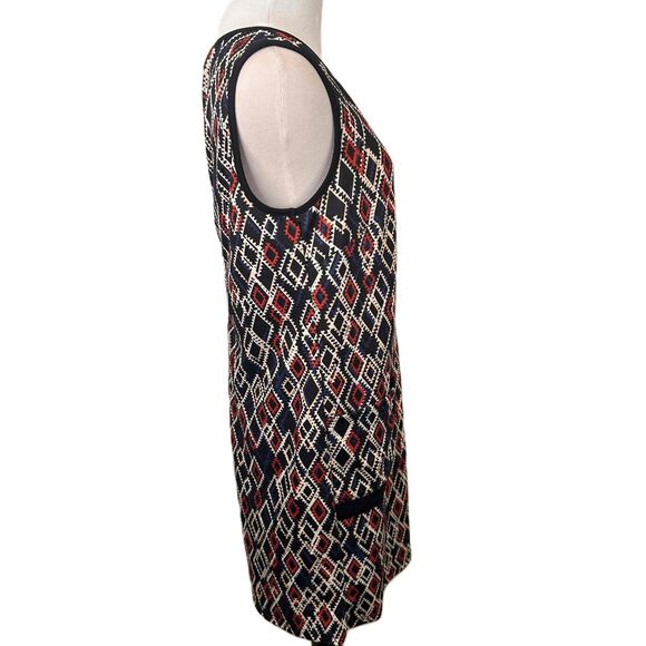 Aryeh Anthropologie Multicolor Sleeveless Geometric Shift Dress Size Small - Picture 6 of 8